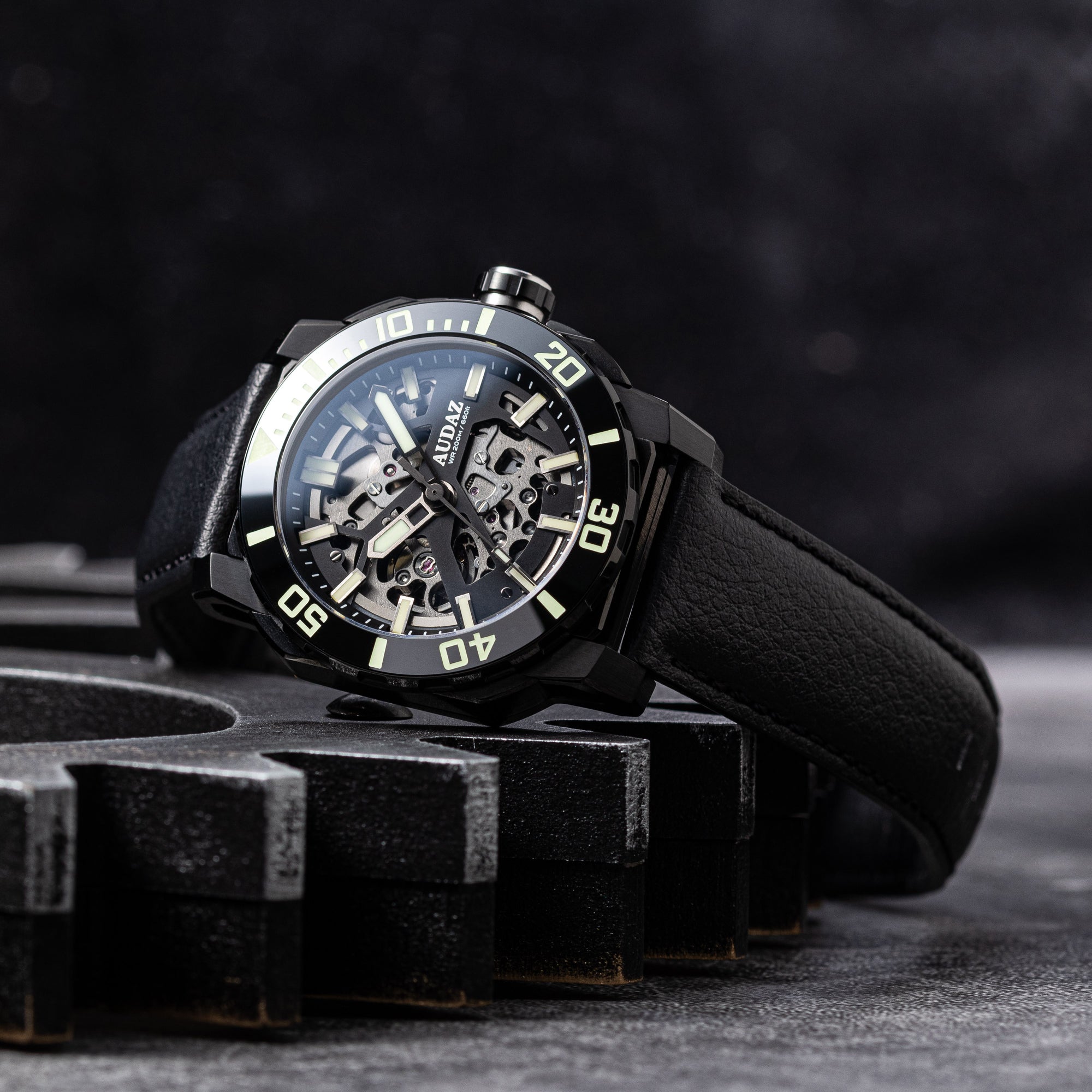 Audaz Quantum Collection I Skeletonized Automatic Movement - Audaz