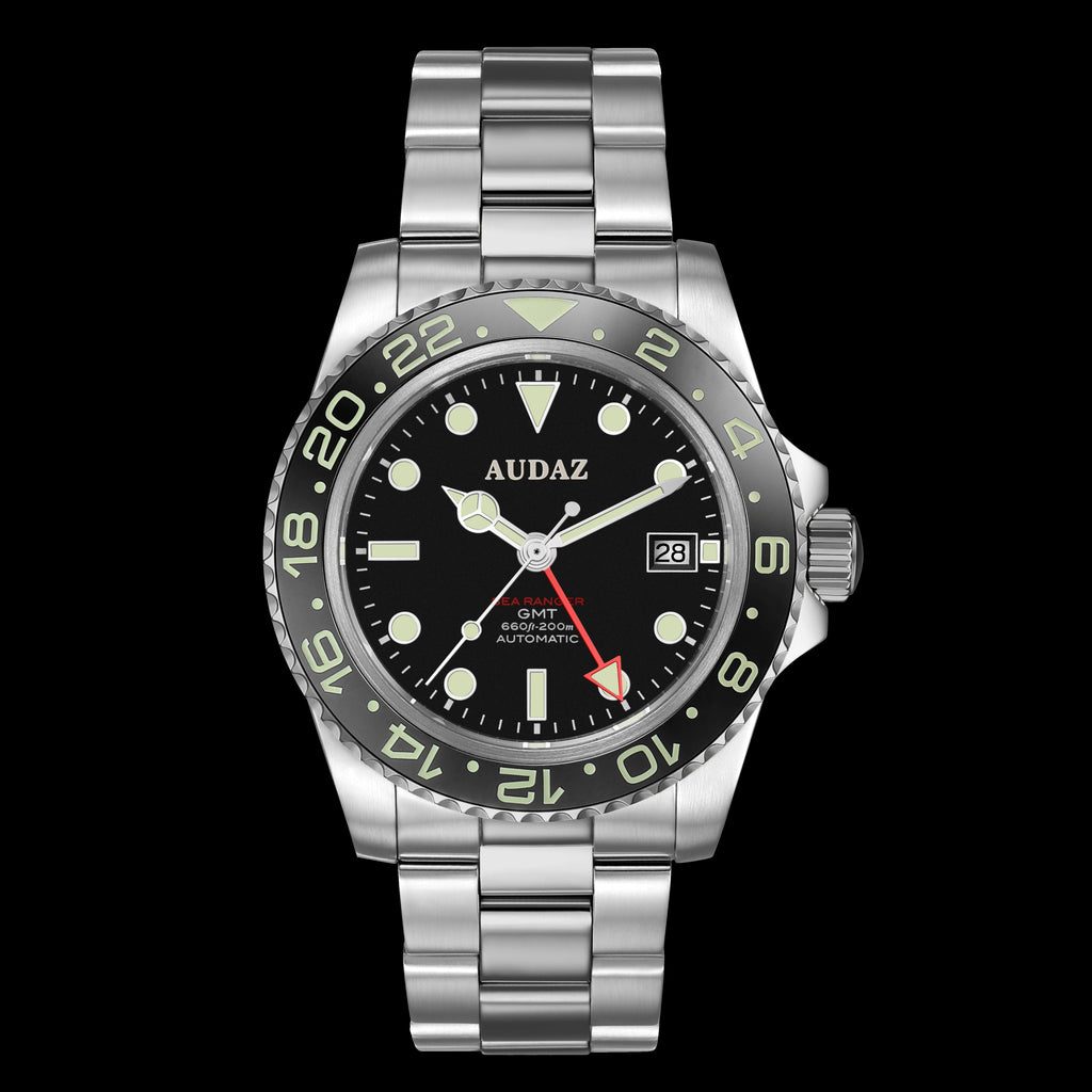 SEA RANGER I GMT Diver Watch I Automatic I Sapphire - Audaz Watches