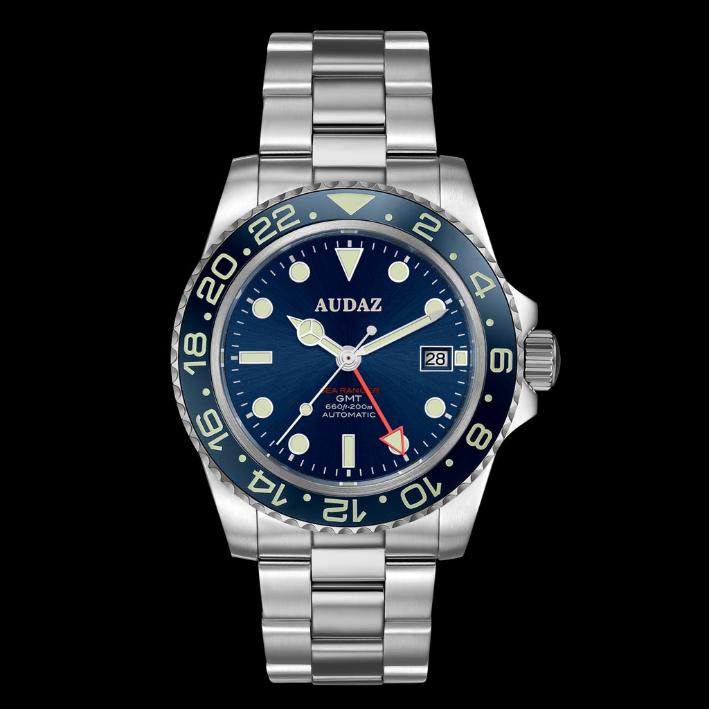 SEA RANGER I GMT Diver Watch I Automatic I Sapphire - Audaz Watches