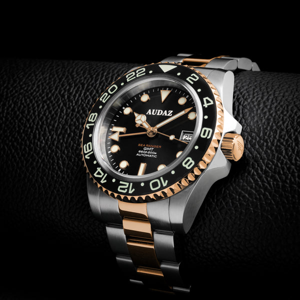 SEA RANGER I GMT Diver Watch I Automatic I Sapphire - Audaz Watches