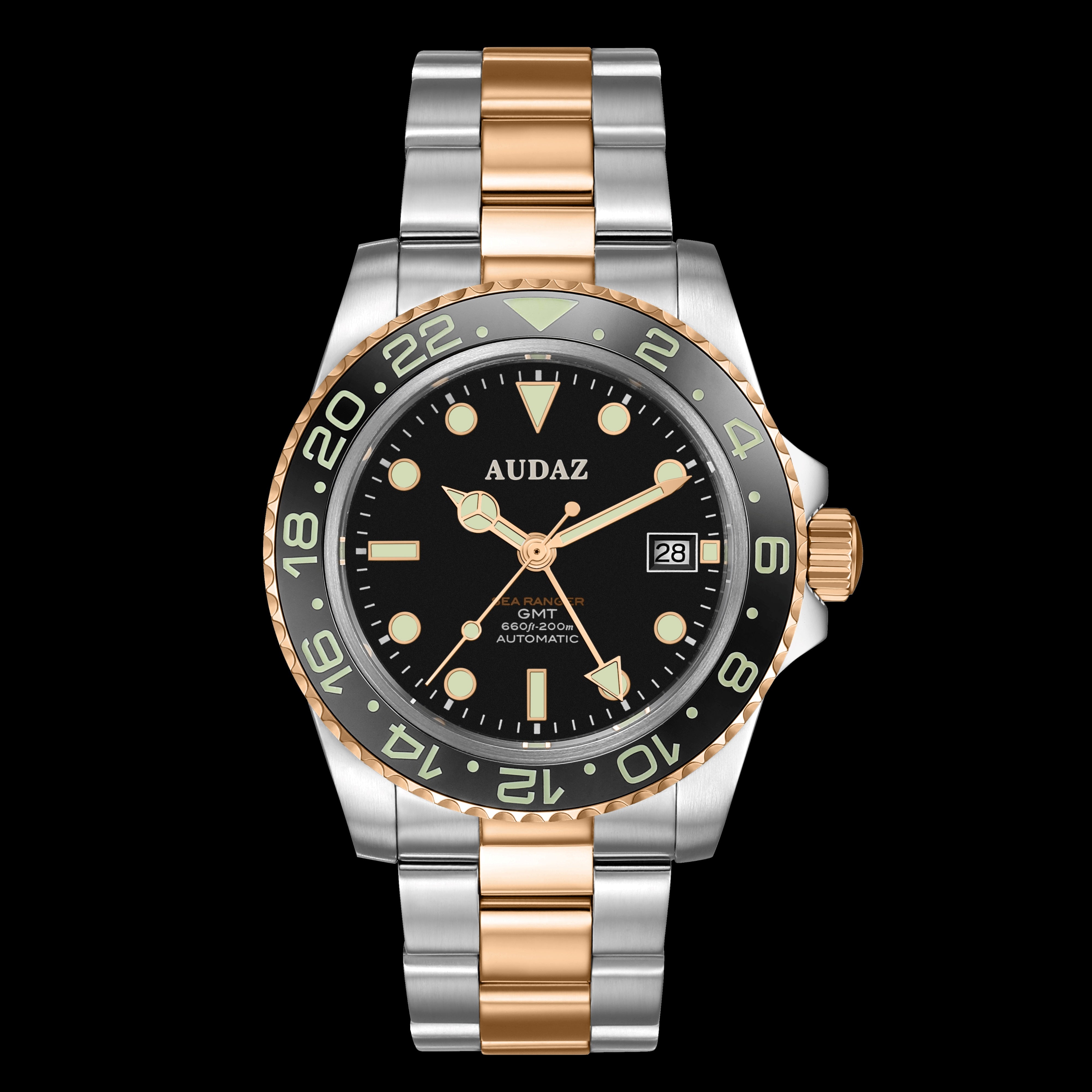 SEA RANGER I GMT Diver Watch I Automatic I Sapphire - Audaz Watches