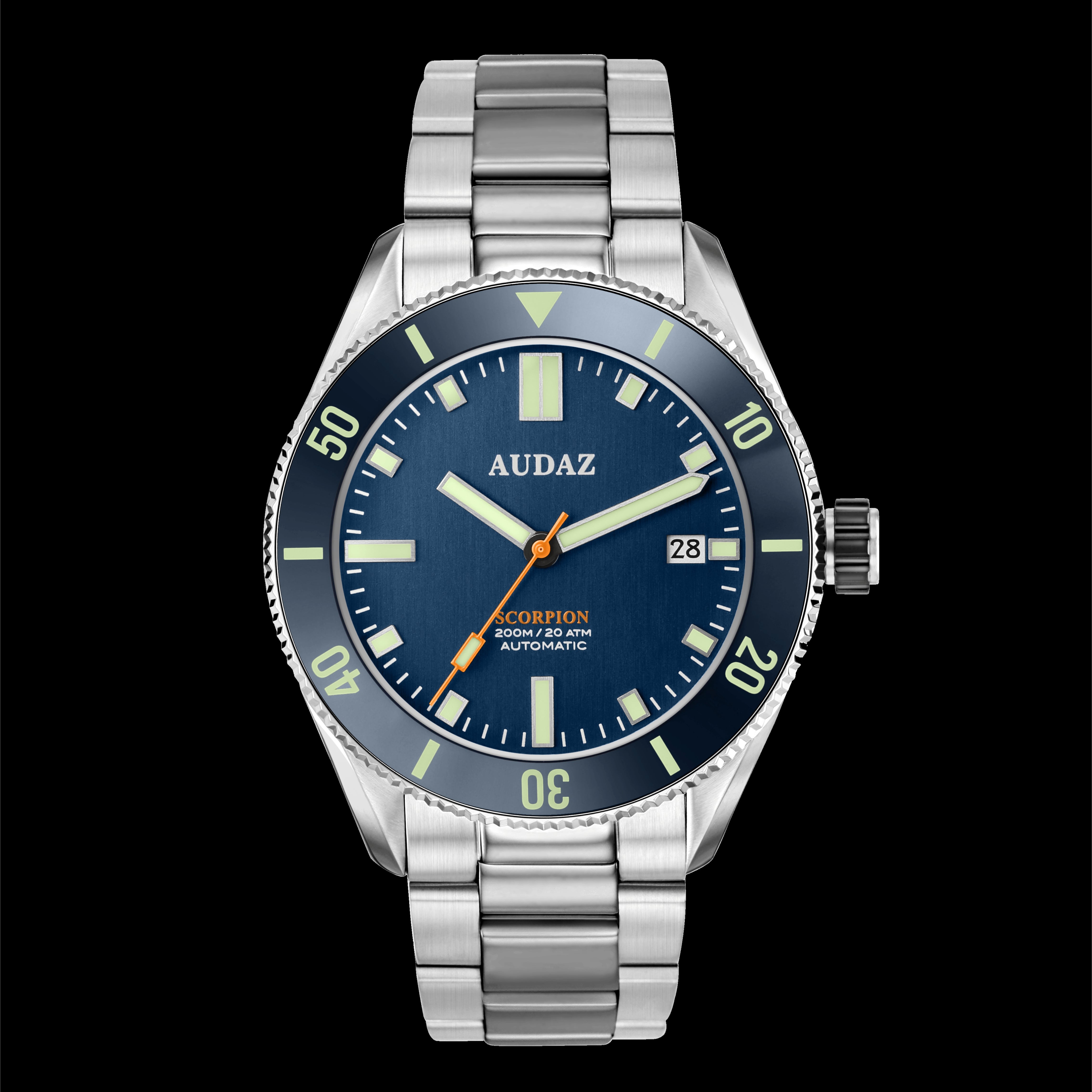 ロイス　オートグラフ AUDAZ SCORPION I 200m Dive Watch I Miyota 9015 Automatic I