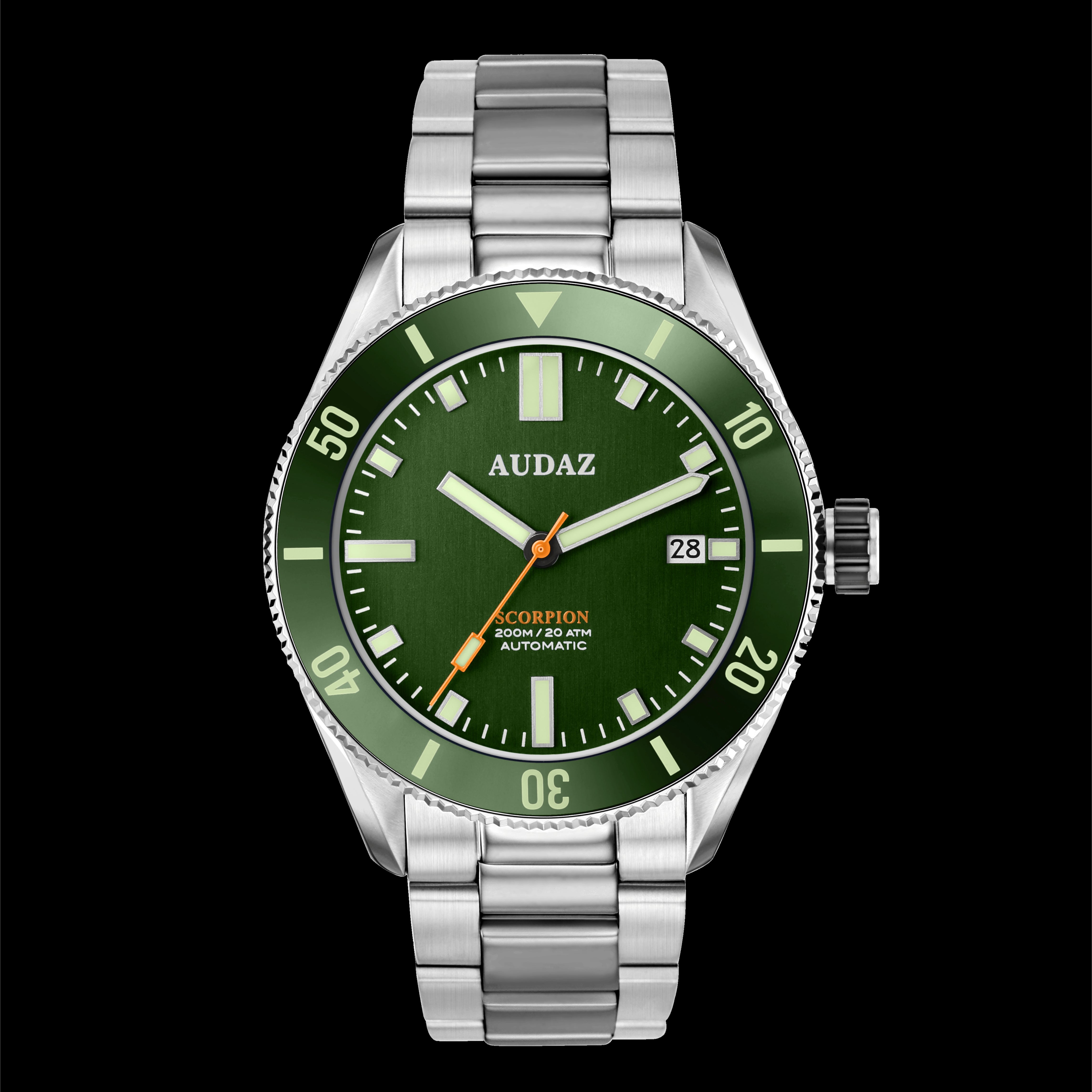 AUDAZ SCORPION I 200m Dive Watch I Miyota 9015 Automatic I