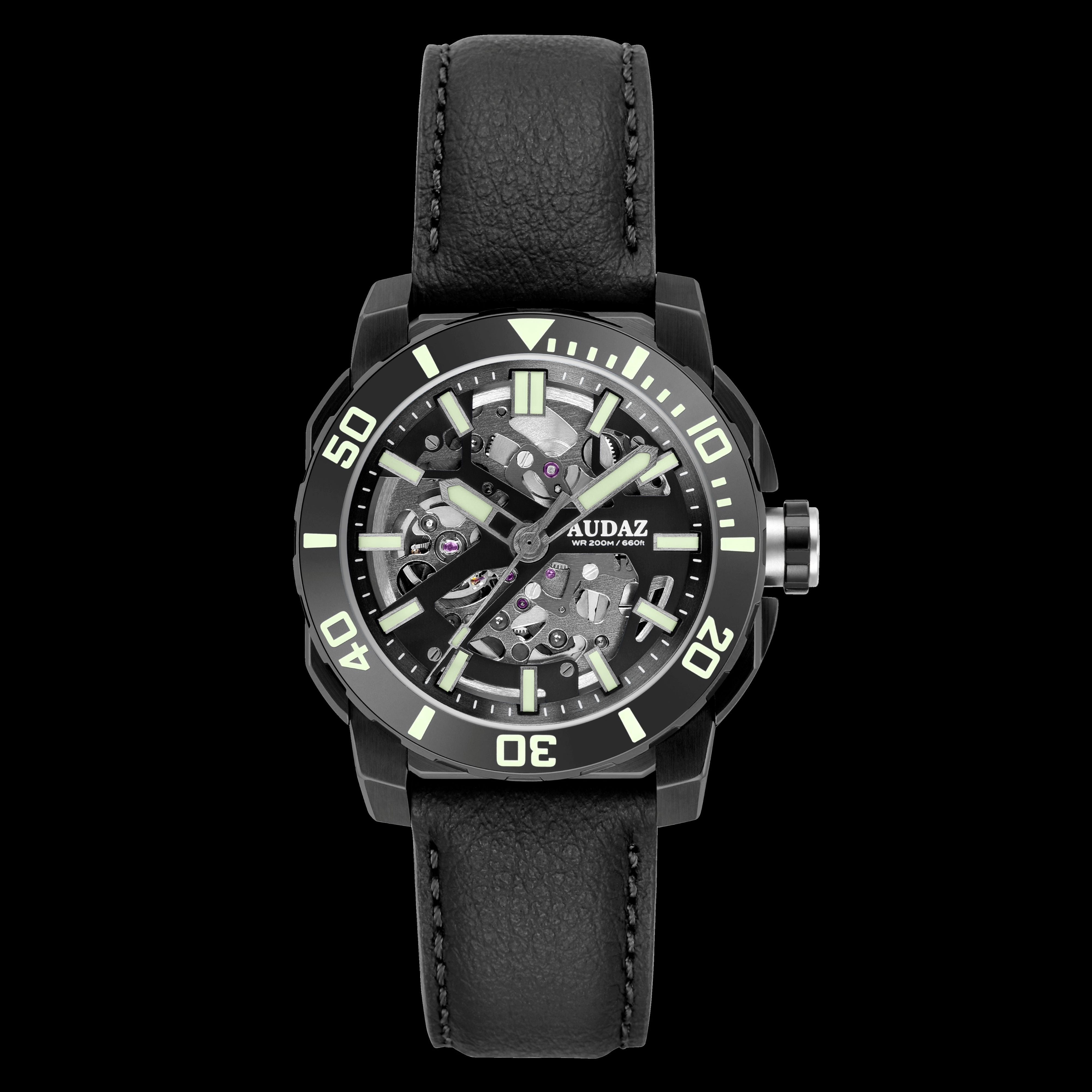 Audaz Quantum Collection I Skeletonized Automatic Movement - Audaz