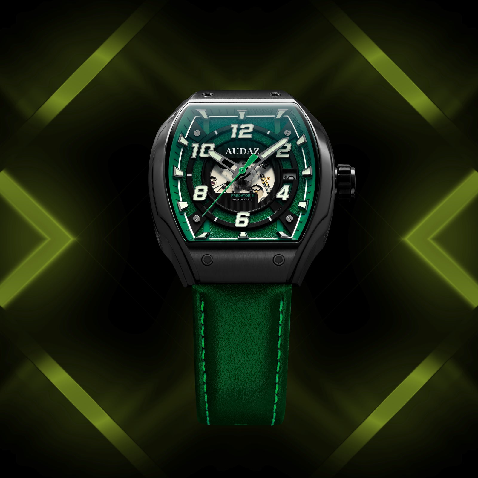 PREDATOR III Automatic Watch | Built for the Bold - Audaz Watches