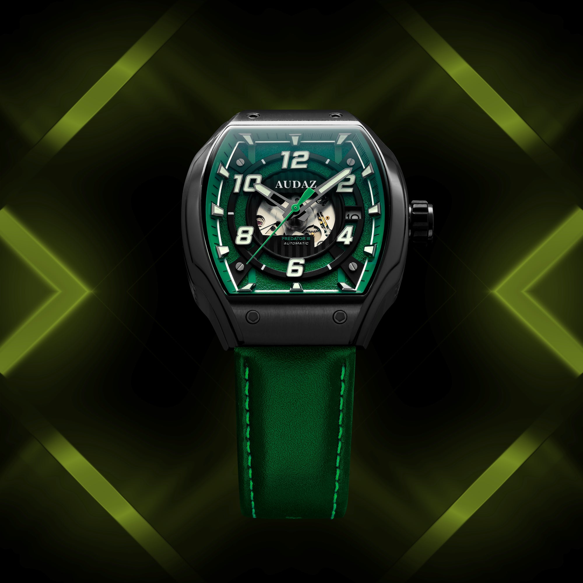 PREDATOR III Automatic Watch | Built for the Bold - Audaz Watches