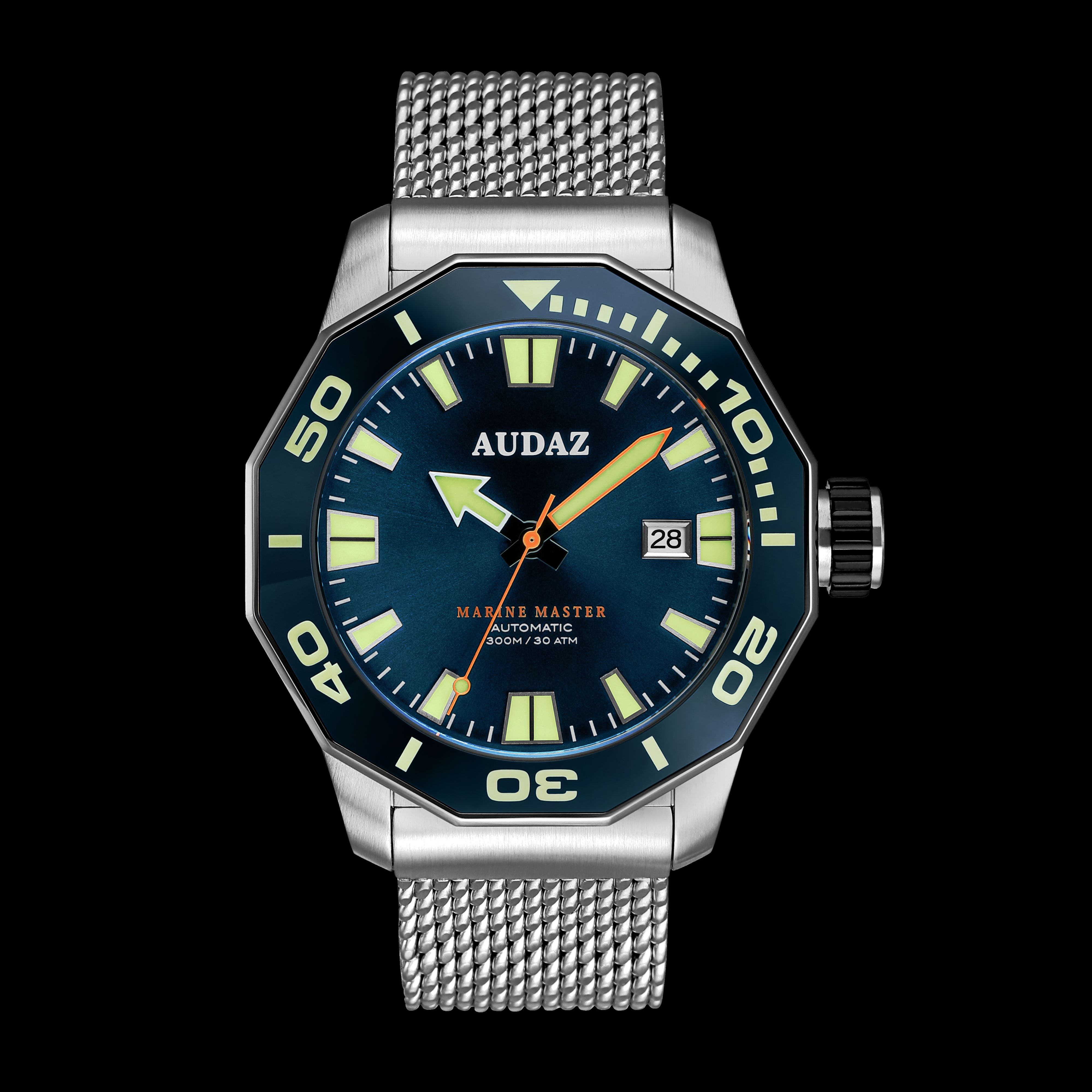 AUDAZ MARINE MASTER 300m Dive Watch I Automatic I Sapphire